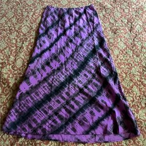 bryn Walker tie dye skirt